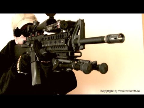 G&P WOC FN M16A4 SIR (Blackwater Style + Slowmotion)