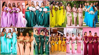 Most Beautiful Dress Style Outfit Ideas For Bridesmaid For Wedding Event | Amazing Bridesmaid Style