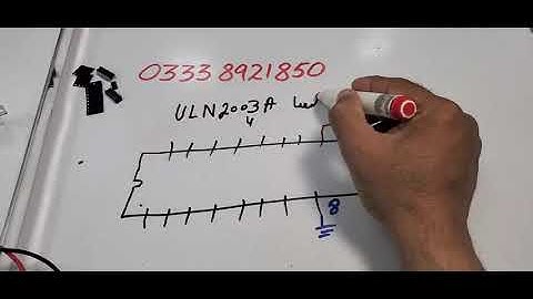 ULN2003 IC Working and Testing full Explain and 100% practical #65 #GreeACGuide #InverterTechnology