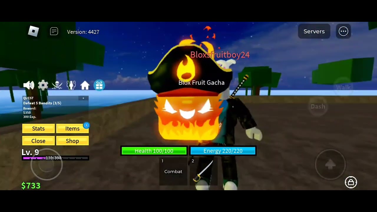 my first video with voice blox fruit
