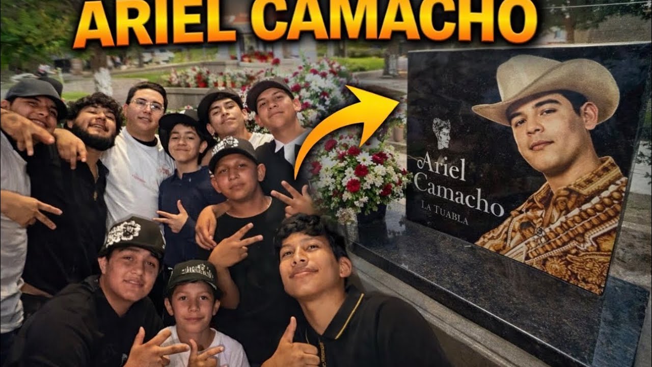 VISTAMOS LA TUMBA DE ARIEL CAMACHO CON LOS PLEBES DEL RANCHO / Grillo La Duda & Soñadores