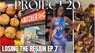 PROJECT 20: Losing the Regain | Realistic Day in My Life | Low Carb Meals, Errands & Weight Loss