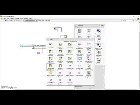LabVIEW Tutorial - How to create simple VIs using LabVIEW Database Connectivity Toolkit