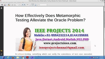How Effectively Does Metamorphic Testing Alleviate the Oracle Problem