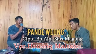 PANDE WEONG_HENDRIQ MALZAHO_Cipta.Bp.Alm.Sius Magung.