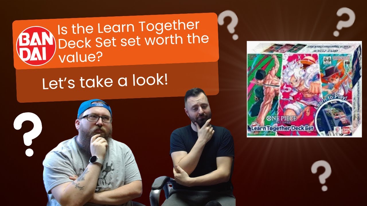 One Piece Learn Together Deck Set Opening And Review! - YouTube