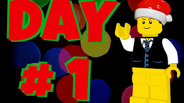 LEGO CITY ADVENT CALENDAR 2015 DAY # 1