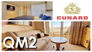 Queen Mary 2 - Sheltered Balcony cabin (4195)