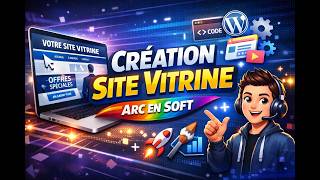 Création site vitrine ARC EN SOFT screenshot 3