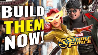 ESSENTIAL UPGRADES! Build These IMPACTFUL Characters NOW! Top 10 FTP Characters Marvel Strike Force
