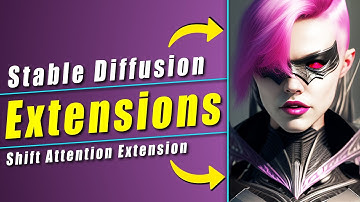 Stable Diffusion Shift Attention And Extension Install | Tips | Stable Diffusion Extensions | SD1.5