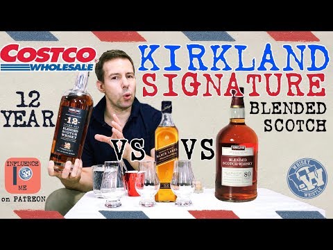 Costco Kirkland Signature Blended Scotch Whisky Review Whiskywhistle 204 Youtube