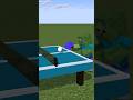 【マイクラ】スティーブとゾンビで卓球対決。なかなか決着がつかず、しびれを切らしたエヴォーカーが・・・　 #minecraft 　#shorts