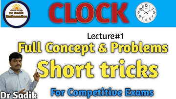 Clock - Full Concept, problems, shortcut, Clocks Reasoning Tricks, Clock Reasoning
