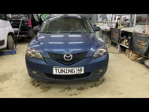 Mazda 3 bk хэтчбек, замена линз в фарах