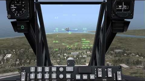 DCS A-10C Landing on Kuznetsov