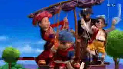 Lazy town you are a pirate - finnish reversed