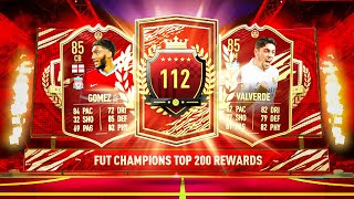 INSANE RED PICKS! 😱 TOP 200 FUT CHAMPIONS REWARDS - FIFA 21 Ultimate Team