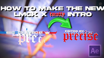 How to edit New Intro Like LMGK x Tmotty (EP Oliver, Hardfind, Mitr0, Sack)