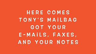 The Tony Kornheiser Show Mailbag Theme (Karaoke Version)