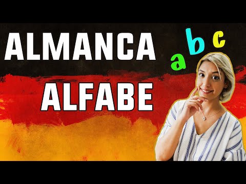 Ders 4 | Almanca A1 Temel Seviye | Alman Alfabesi | Deutsches Alphabet