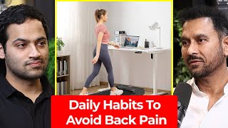 Do THIS Daily Habits To Avoid Back Pain & Stiffness - Dr. Venkatesh | Raj Shamani Clips screenshot 1