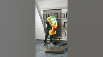 You Can See Through This Screen?! Transparent OLED Will Blow Your Mind!