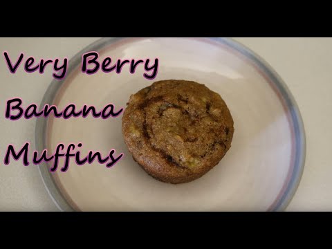 Very Berry Banana Muffins