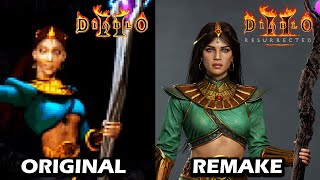 I made Sorceress for Diablo II : Resurrected  | Diablo II Sorceress Remastered