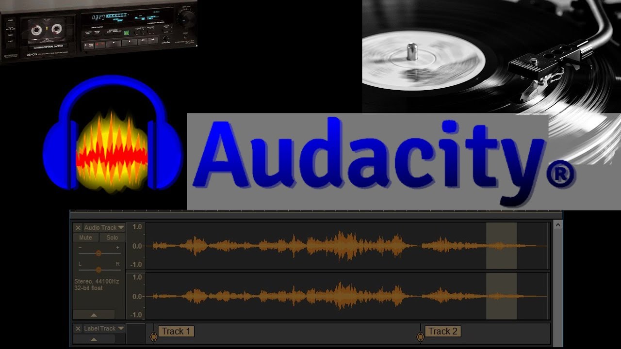 Audacity: Convertir vinilos o cintas a formato digital y exportar el resultado en temas individuales