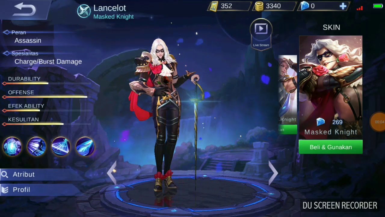 Lancelot New Skin Mobile Legends YouTube