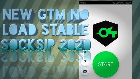 GTM NO LOAD STABLE SOCKSIP 2020