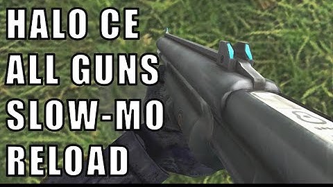 Halo: CE Slow motion all guns!
