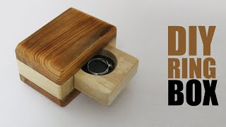 DIY Engagement Ring Box  Wood Projects Ideas