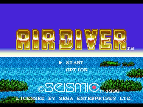 Прохождение Air Diver (SEGA Genesis / Mega Drive) СЕГА