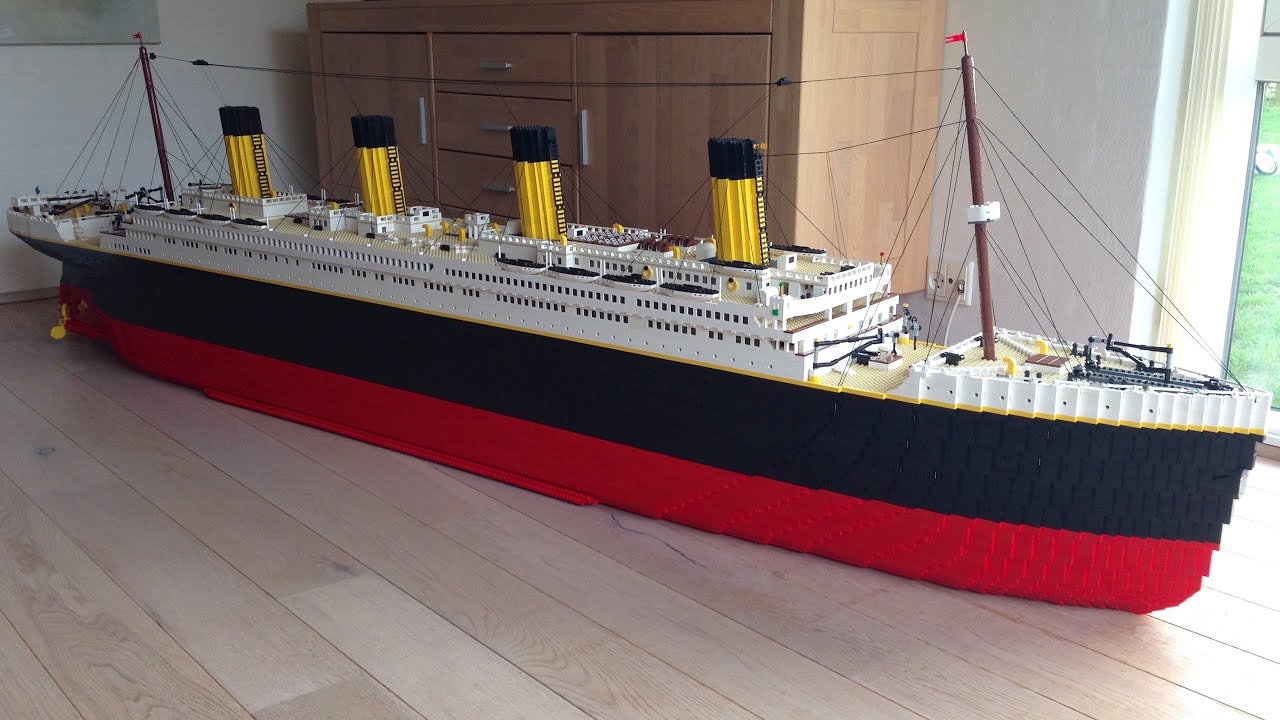 lego titanic full  Lego titanic, Titanic, Lego boat