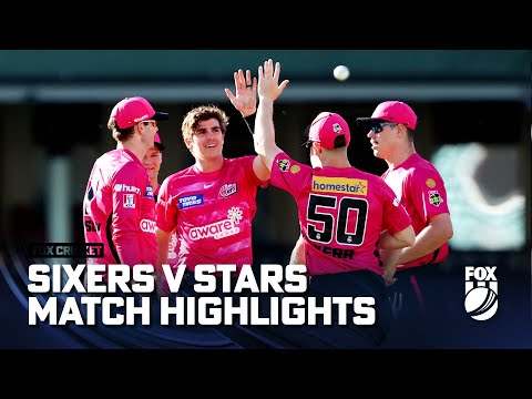 Sydney Sixers vs Melbourne Stars - Match Highlights | 26/12/22 | FOX Cricket