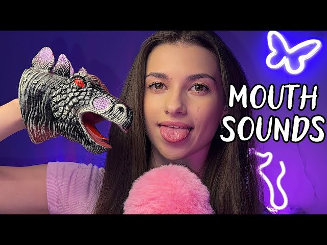 Asmr | Mouth Sounds With Dinosaur😱🦖The most tingly asmr😴❤️