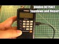 Uniden BC75XLT Teardown and LCD Repair