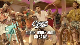 Video voorbeeld van "Calema x Zé Félipe - Onde Anda (Lyric Video)"