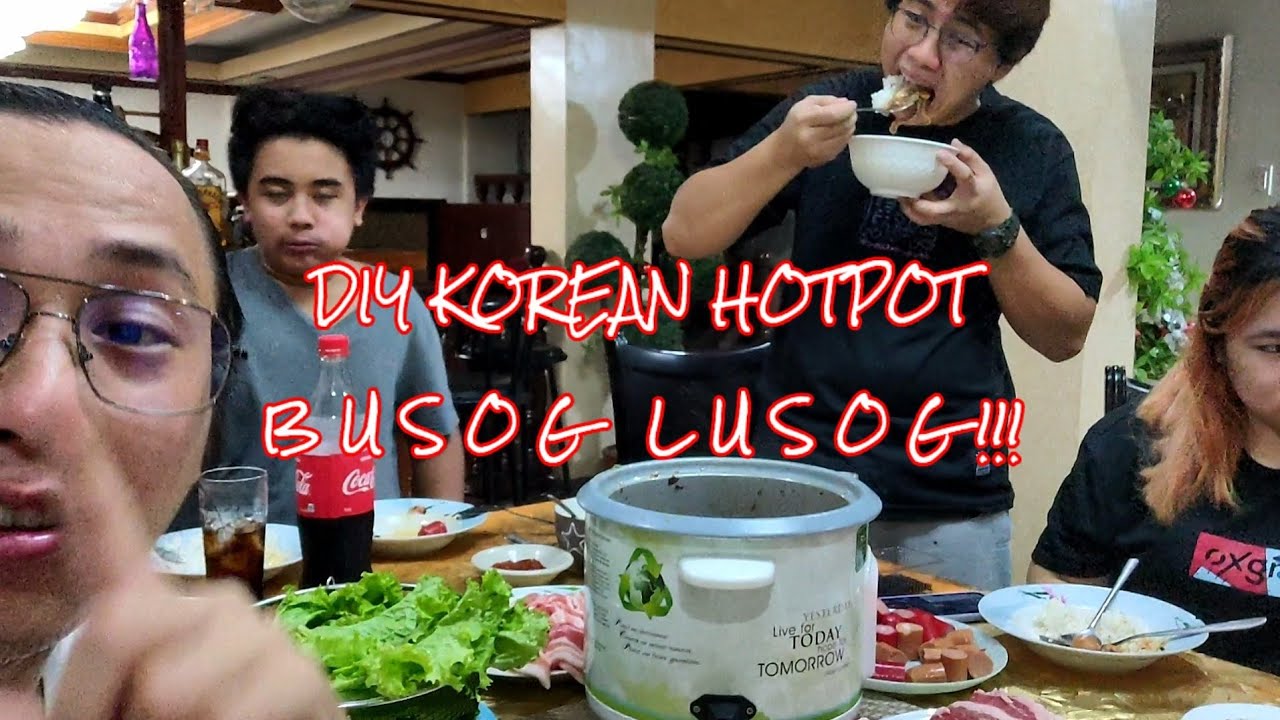 DIY KOREAN HOT POT AT HOME! The Gwapigs (GWAPINGS) strikes again! YouTube
