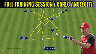 Full Training Session / Carlo Ancelotti FC Bayern Munich