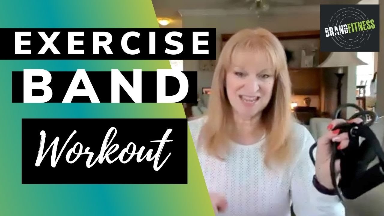 30 min Exercise Band Workout | Easy Resistance Band Workout at Home (no music)