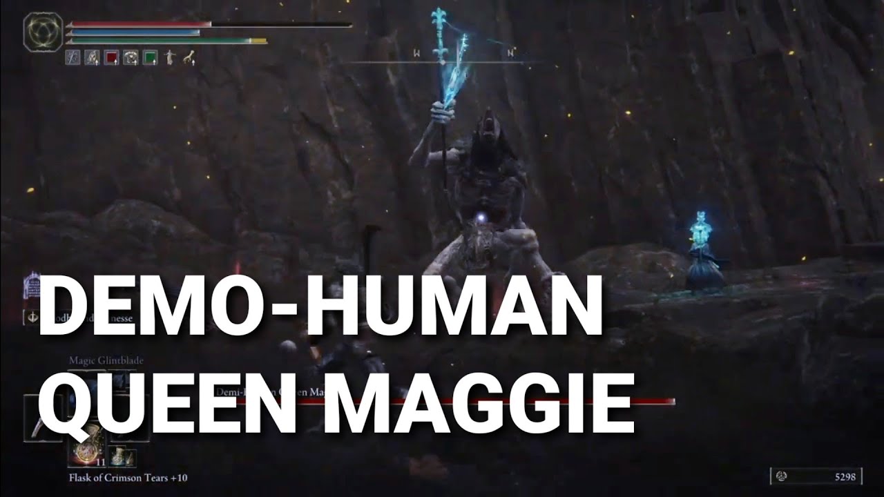 Demi-Human Queen Maggie - Elden Ring Boss Battle