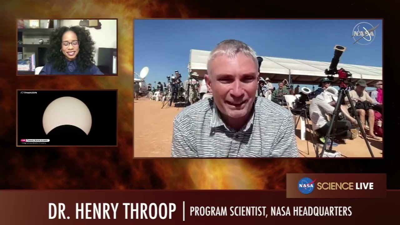 Watch NASA's Live Coverage of Total Solar Eclipse in Australia