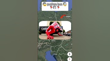 😱 pushpa bus 🤯 on Google maps and Google Earth 🌍