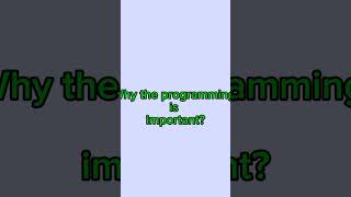 ليه البرمجة مهمه 🤔🤔!؟؟  #education #entertainment #shein #programming #explore #learning #coding