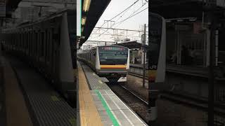 【JR東日本 南武線】E233系 南武線は全列車がE233系でございます