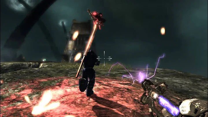 Unreal Tournament 3 -  2007  - Capture The Flag-  Facing Worlds - 10 mins  Part 1