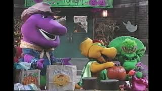 Barney's Halloween Party Blockbuster FULL VHS